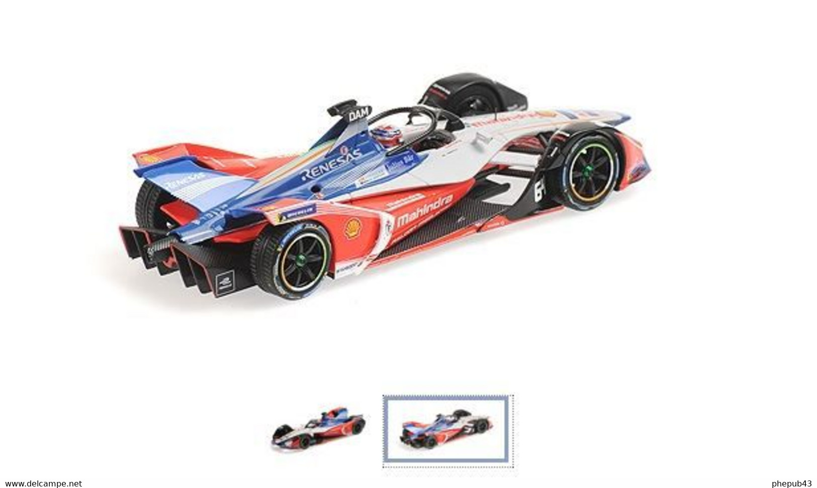 Mahindra Racing - Jérome D’Ambrosio - FE - Season 5 2018-19 #64 - Minichamps - Minichamps