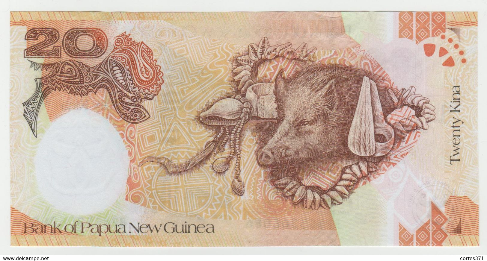 Papua New Guinea 20 Kina 2008 P-36a UNC - Papoea-Nieuw-Guinea