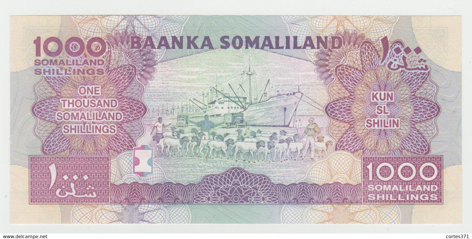 Somaliland 1000 Shillings 2011 P-20a UNC - Somalia