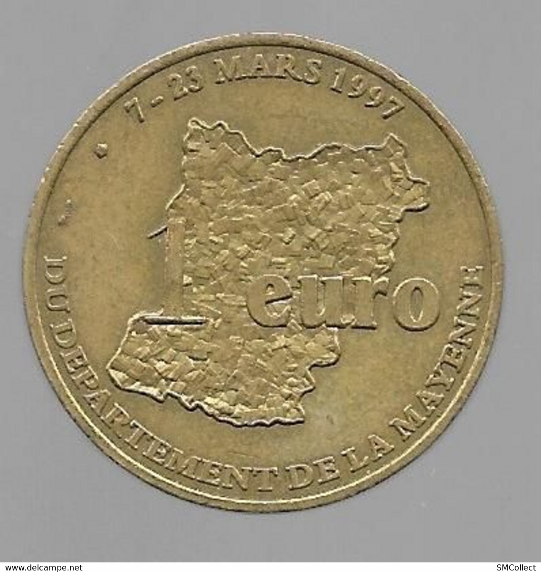 Euro Temporaire, Département De La Mayenne (mars 1997) - (1203) - Euros Of The Cities
