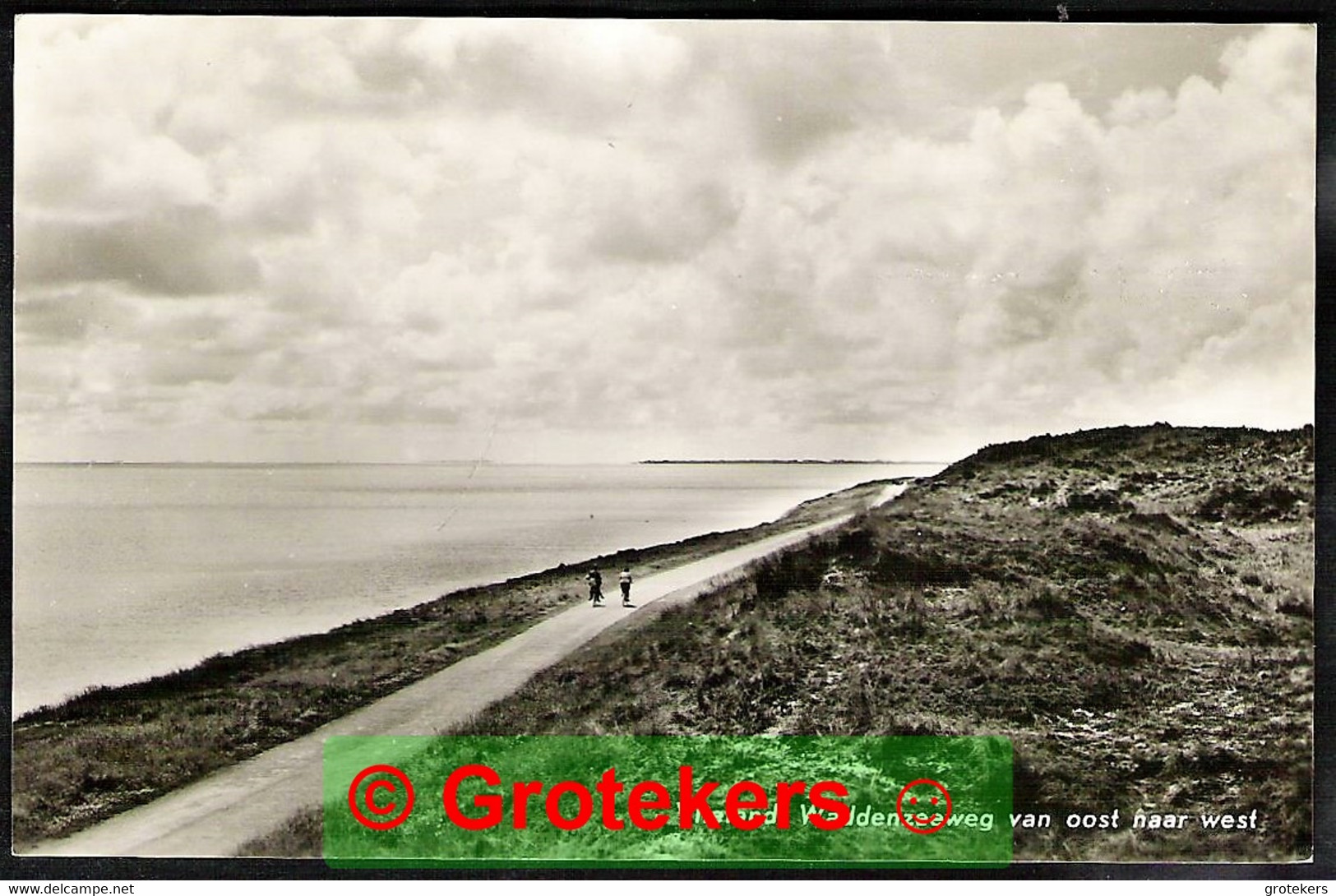 VLIELAND Waddenzeeweg Van Oost Naaar West 1963 - Vlieland