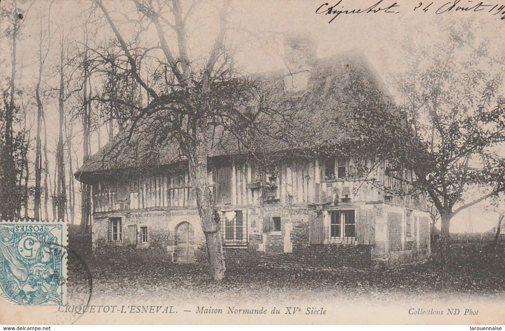 76 - CRIQUETOT L' ESNEVAL - Maison Normande Du XVe Siècle - Criquetot L'Esneval