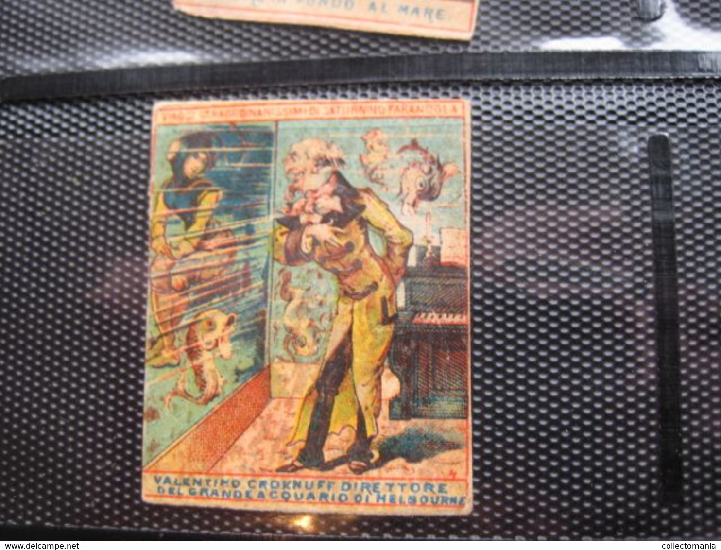 15 Chromos On Thin Paper, Match Box Labels Around 1870 à 1890 Lithography Science Fiction S.F.  4X5cm  C1890 Jules Verne - Collections & Lots