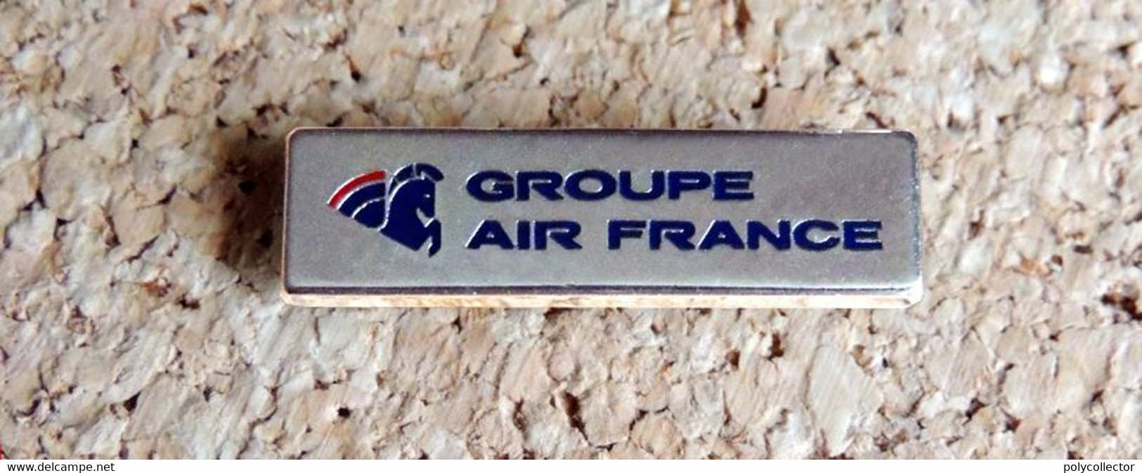 Pin's AVION - Compagnie Aérienne AIR FRANCE - GROUPE AF - Métal Chromé - Fabricant ARTHUS BERTRAND - Avions