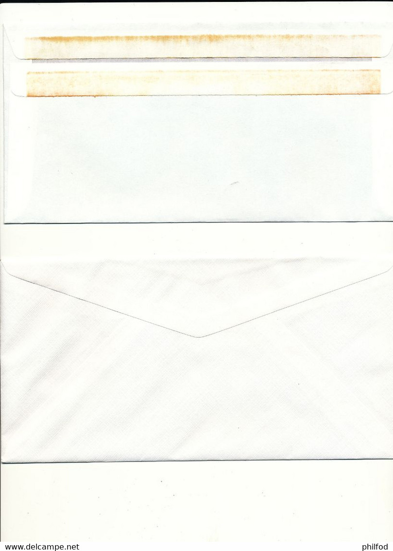 1986-1998 - 4 Enveloppes - Divers - Used Stamps