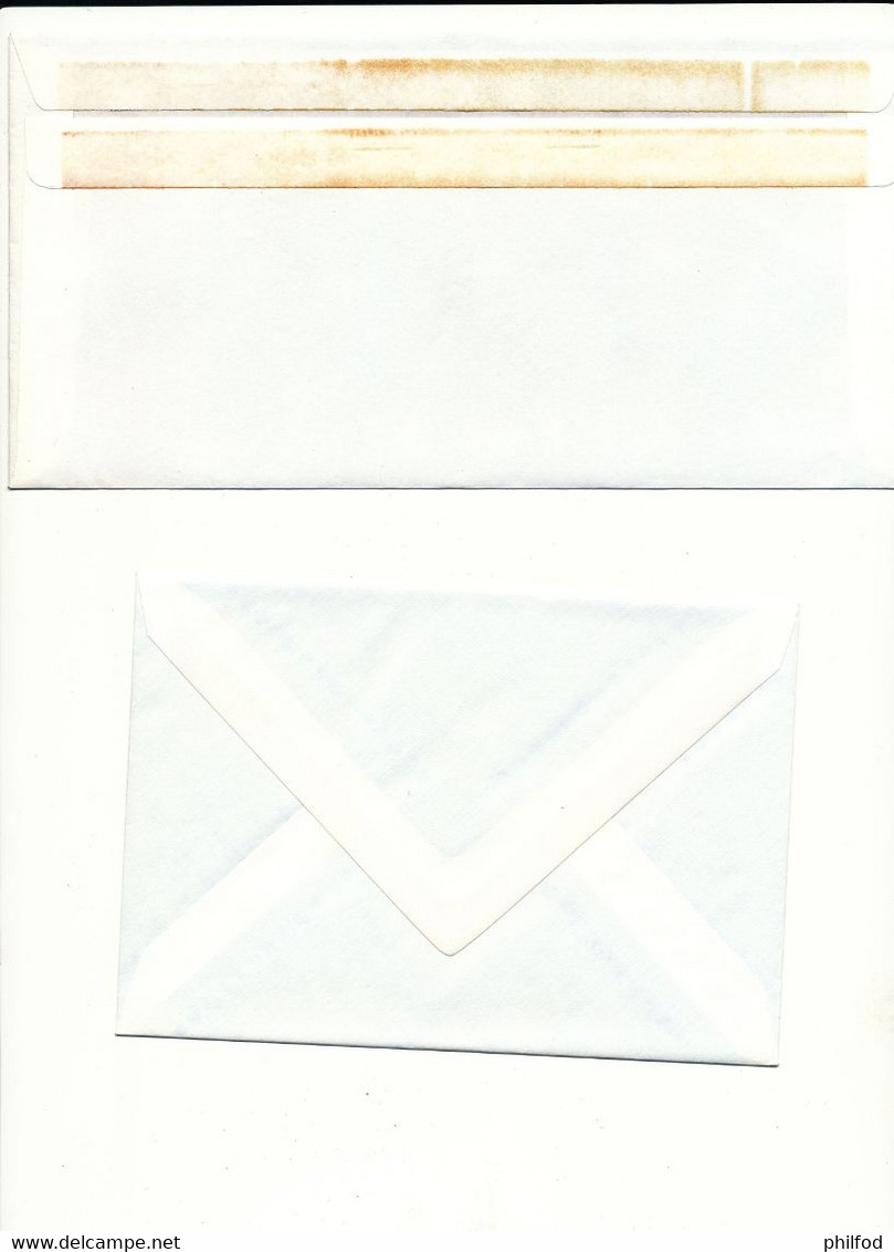 1986-1998 - 4 Enveloppes - Divers - Used Stamps