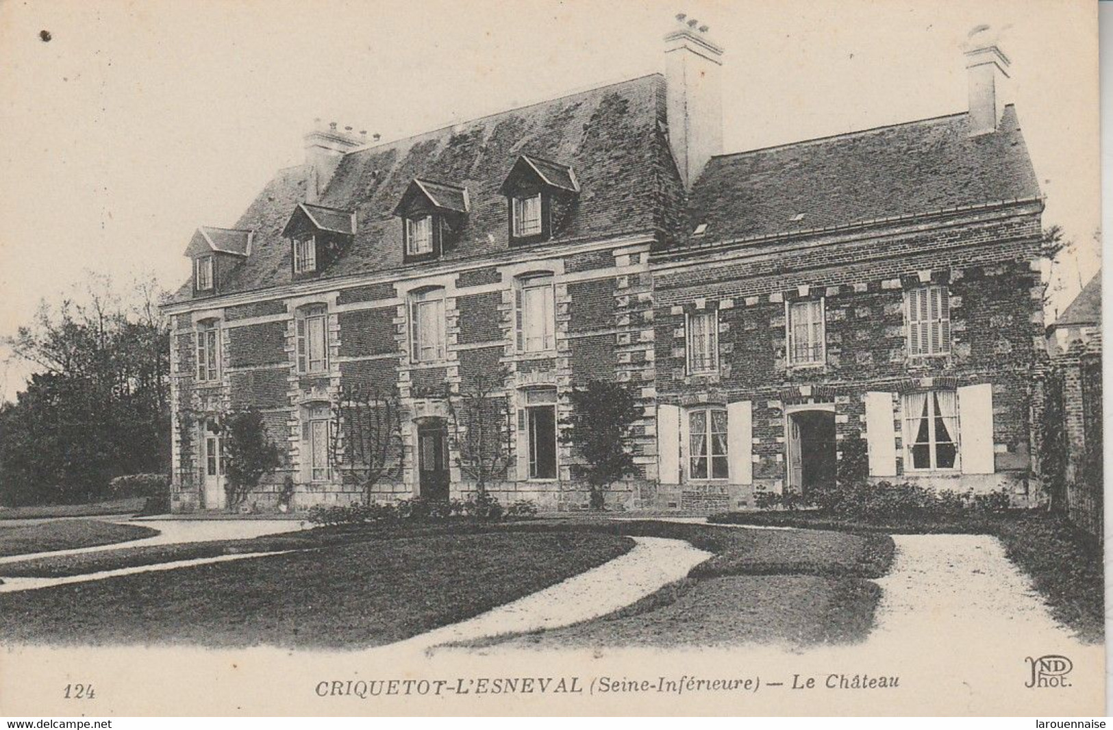 76 - CRIQUETOT L' ESNEVAL - Le Château - Criquetot L'Esneval