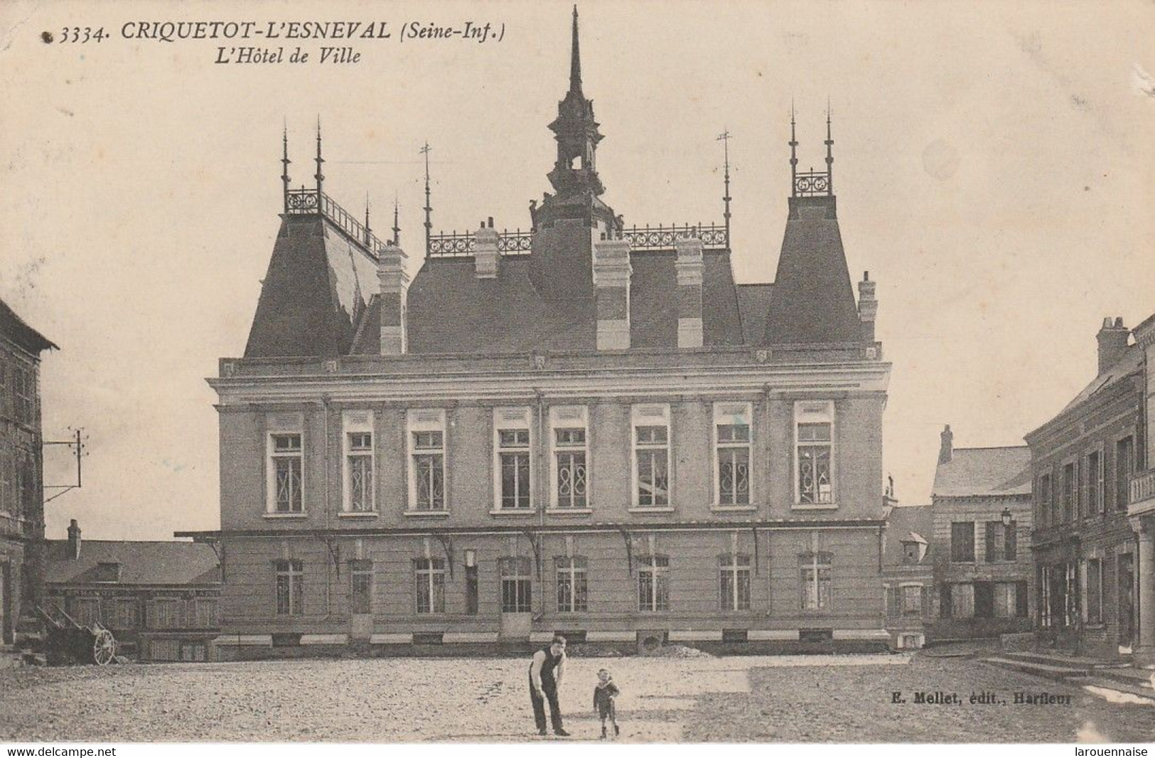 76 - CRIQUETOT L' ESNEVAL - L' Hôtel De Ville - Criquetot L'Esneval