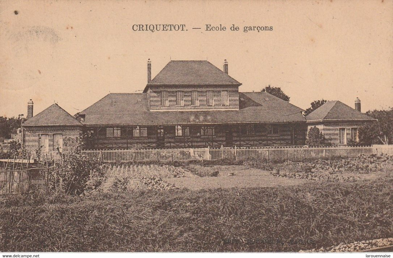 76 - CRIQUETOT L' ESNEVAL - Ecole De Garçons - Criquetot L'Esneval