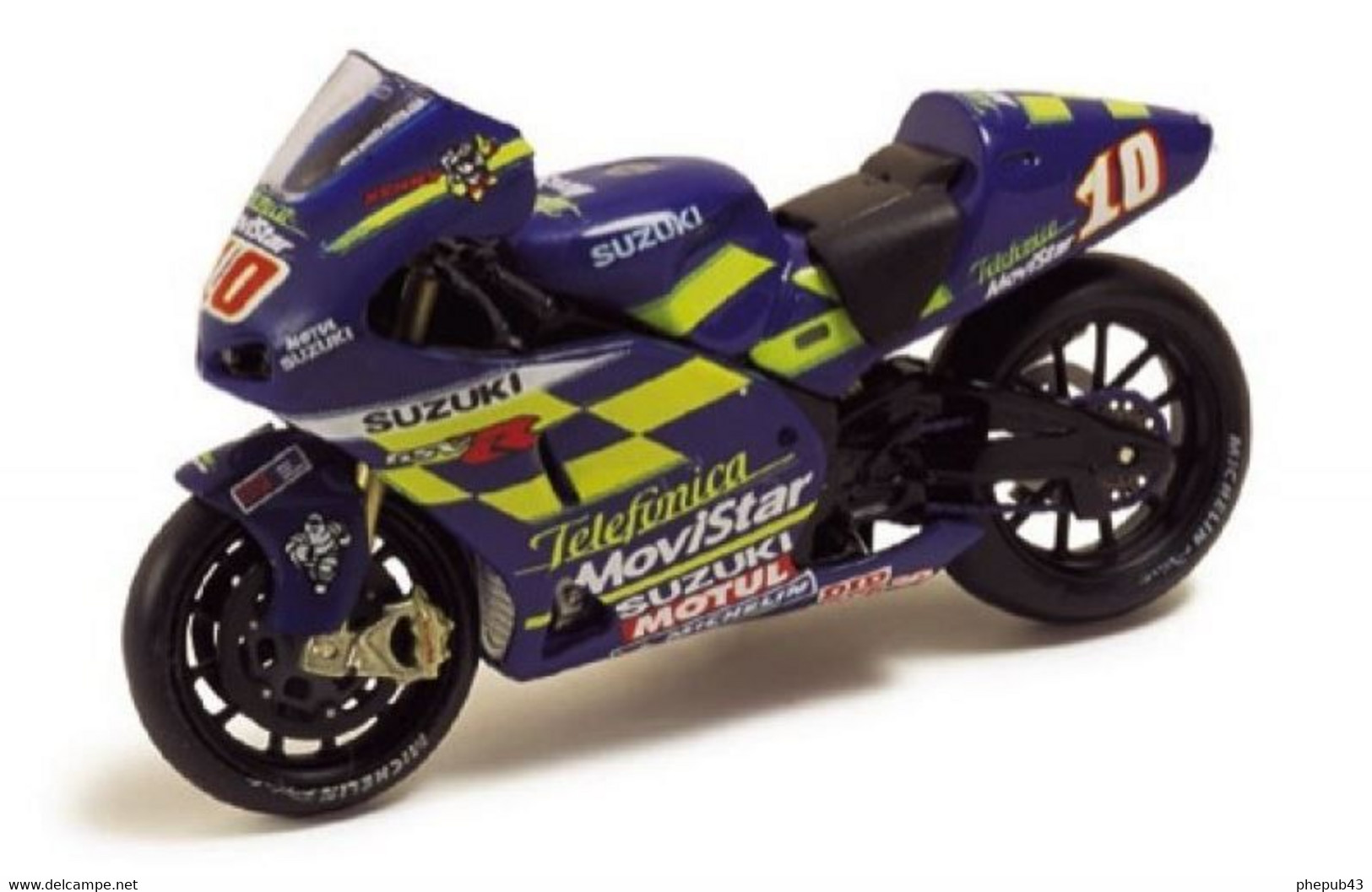 Suzuki GSV-R - Kenny Roberts - Moto GP 2002 #10 - Ixo (1:24) - Moto