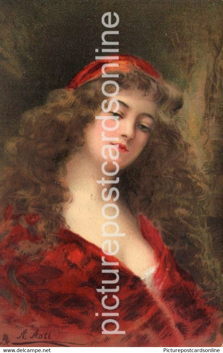 BEATRICE OLD COLOUR  ART POSTCARD  TUCK CONNOISSEUR SERIES NO 2731 ARTIST SIGNED ASTI - Asti