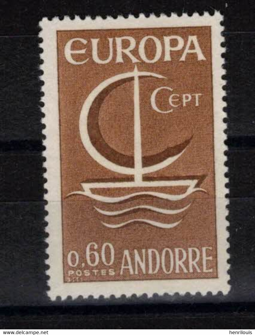 ANDORRE     Timbre Neuf **  De 1966  ( Ref 1430 ) EUROPA - Ungebraucht