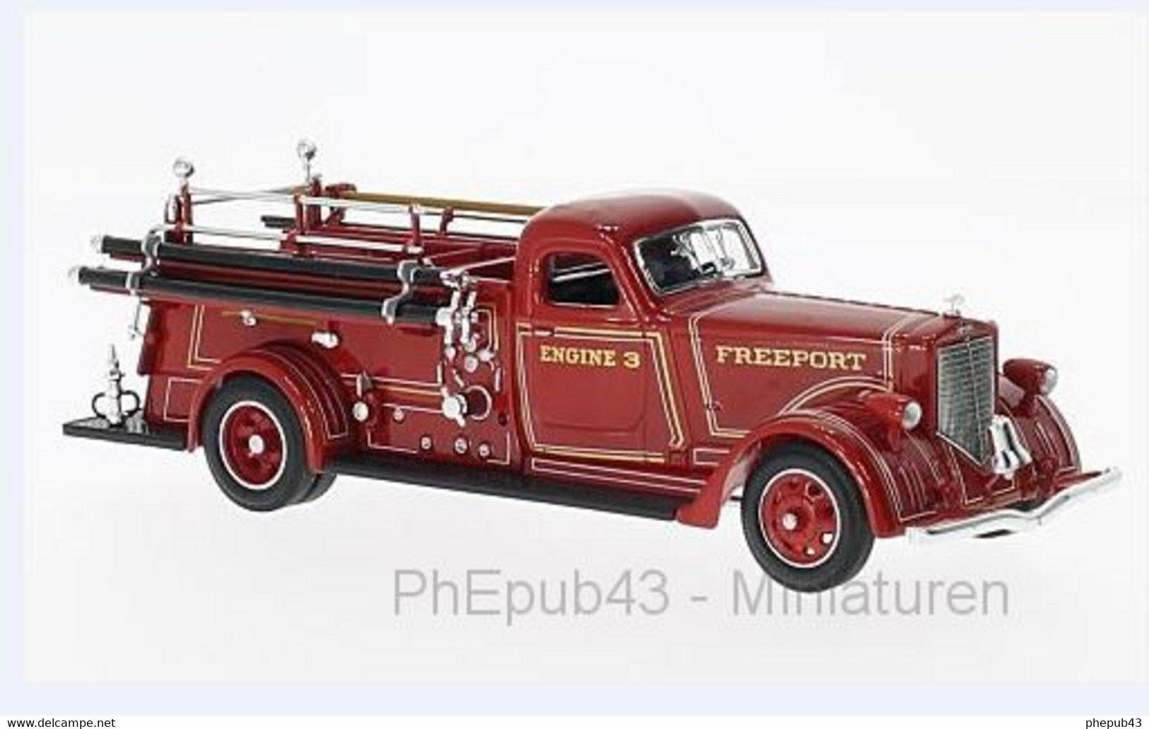 American LaFrance B-550RC - Fire Brigade - 1939 - Lucky Die Cast - LKW