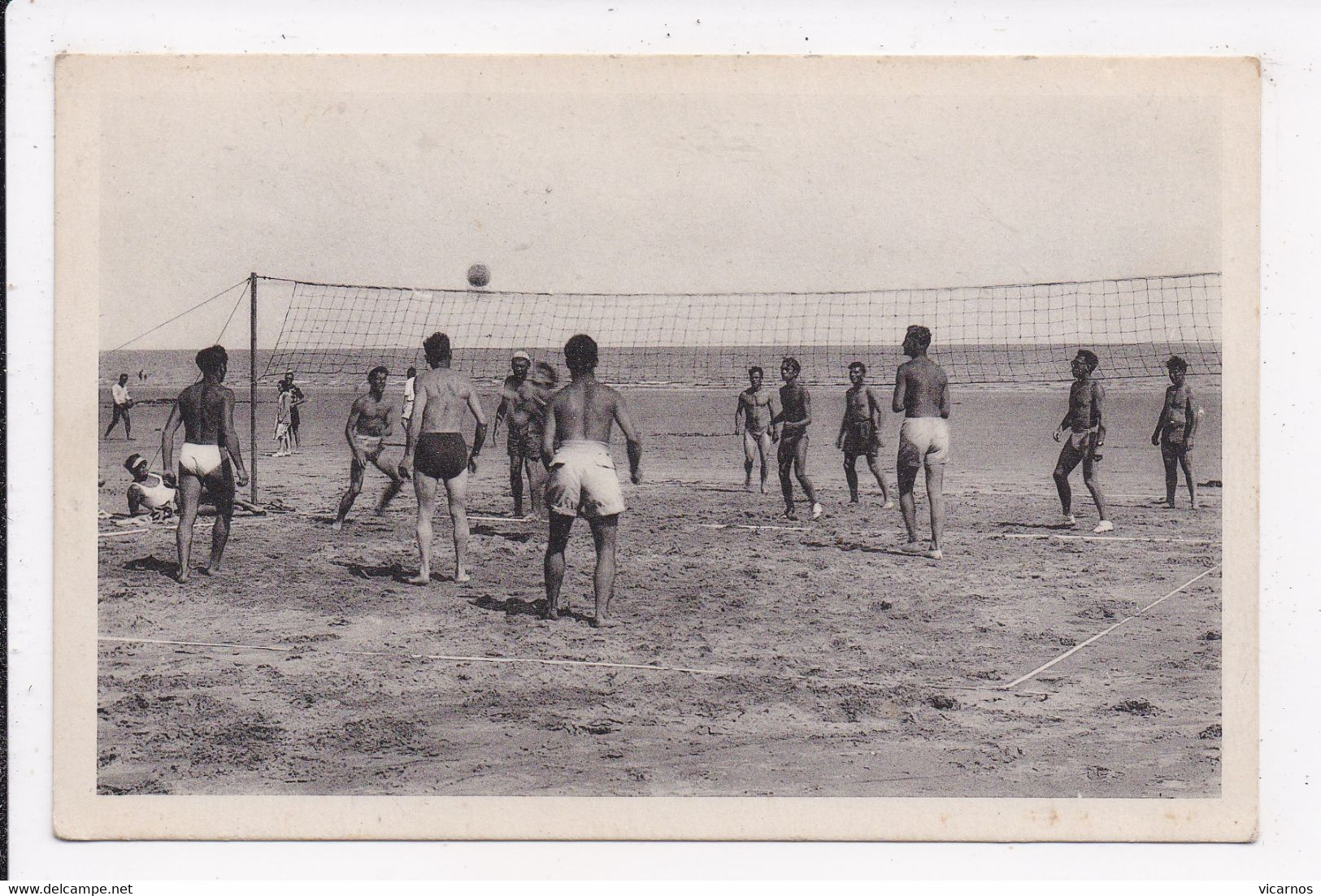 CP VOLLEYBALL A La Mer Jeu De Volleyball Sur La Plage - Volleybal