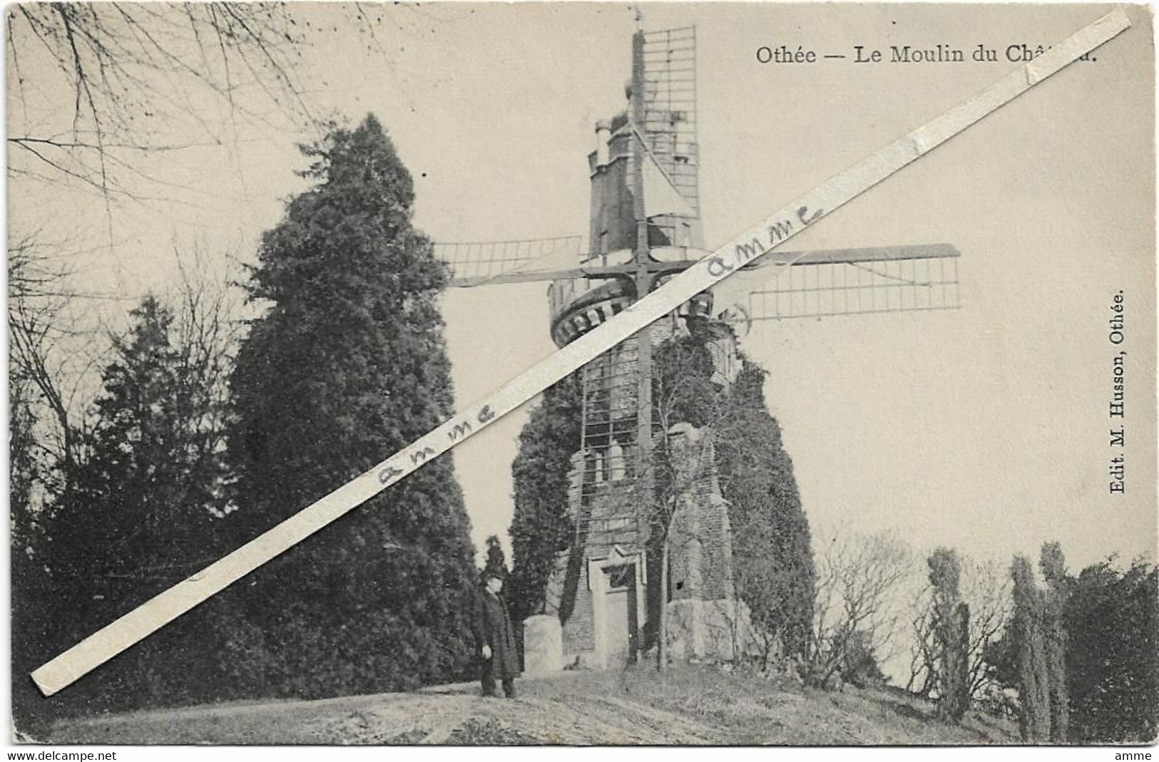 Othée   *  Le Moulin Du Château   (Soldaten Feldpost) - Awans