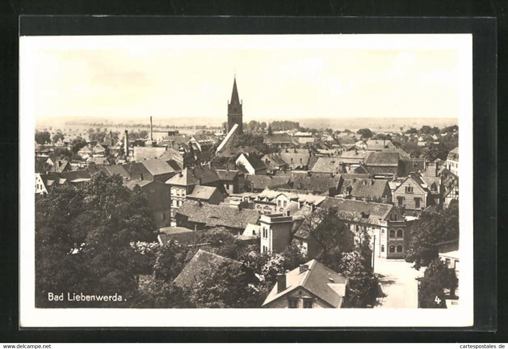 AK Bad Liebenwerda, Blick Aus Der Vogelschau - Bad Liebenwerda