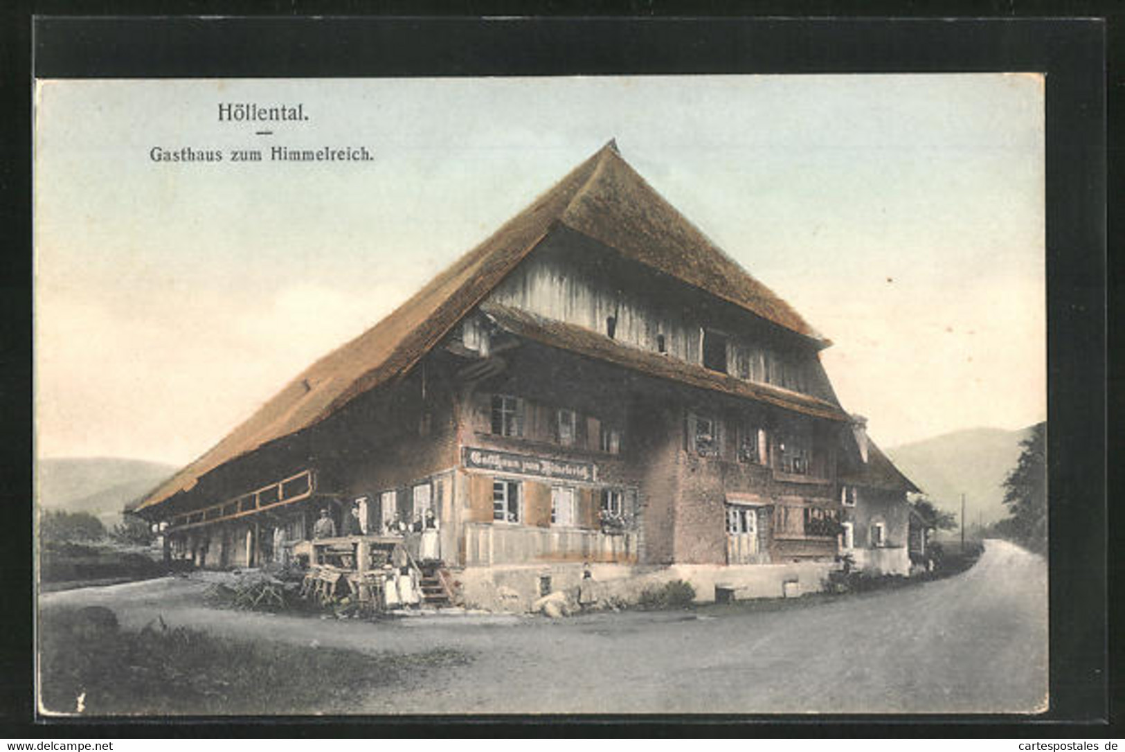 AK Kirchzarten, Gasthaus Zum Himmelreich - Kirchzarten