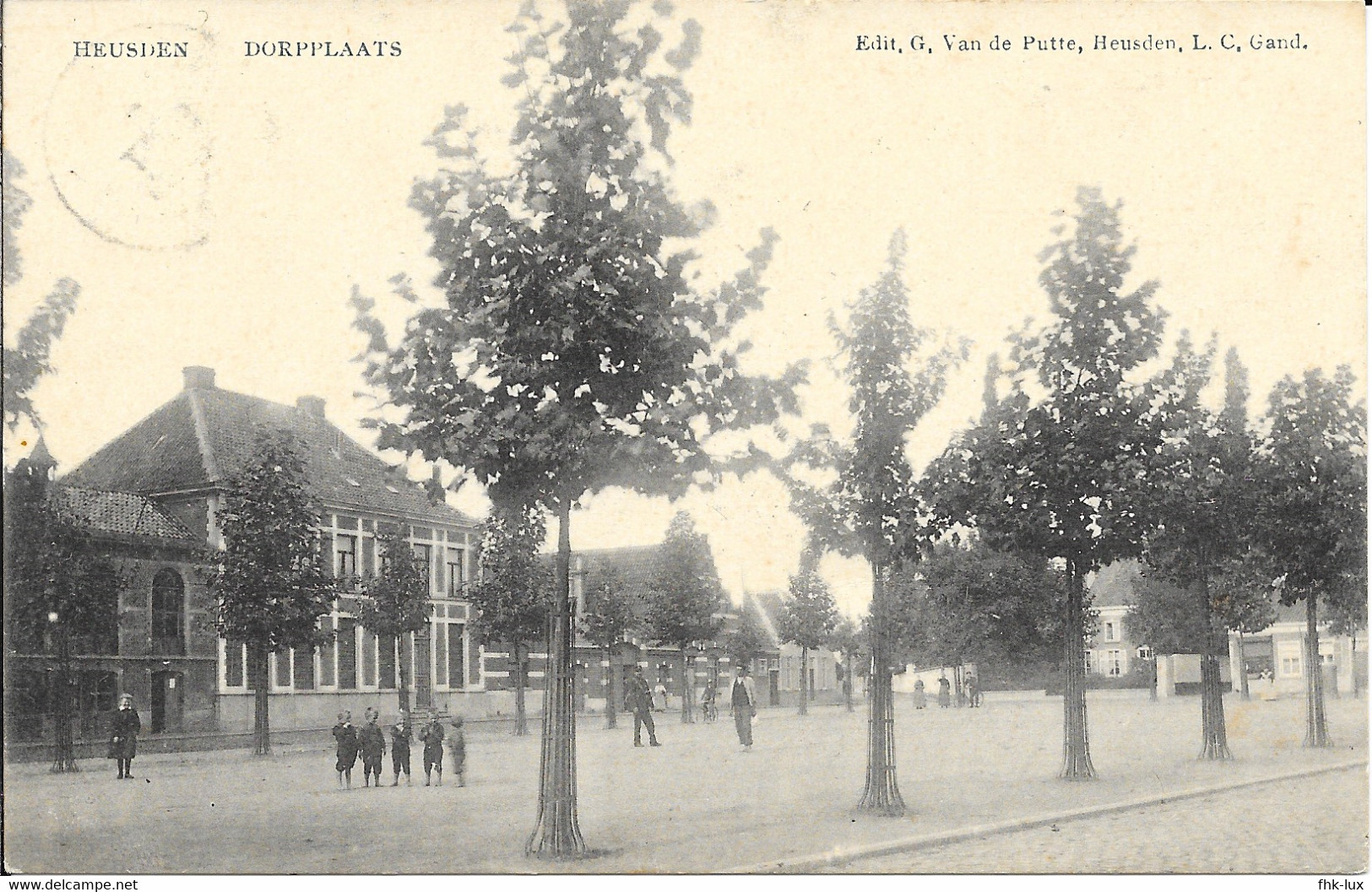 CARTE POSTALE  ANCIENNE  HEUSDEN  - BELGIQUE - Autres & Non Classés