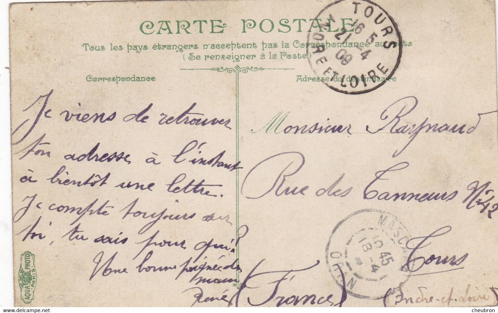 ALGERIE. CPA COULEUR . SERVANTE ARABE OFFRANT LE CAFE. ANNEE 1909 + TEXTE - Szenen