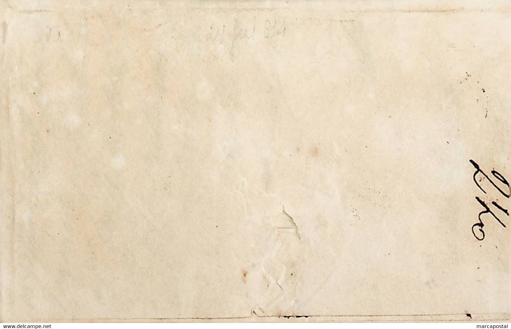 1814 Portugal Pré-Filatelia AMT 2 «AMARANTE» Sépia - ...-1853 Prephilately