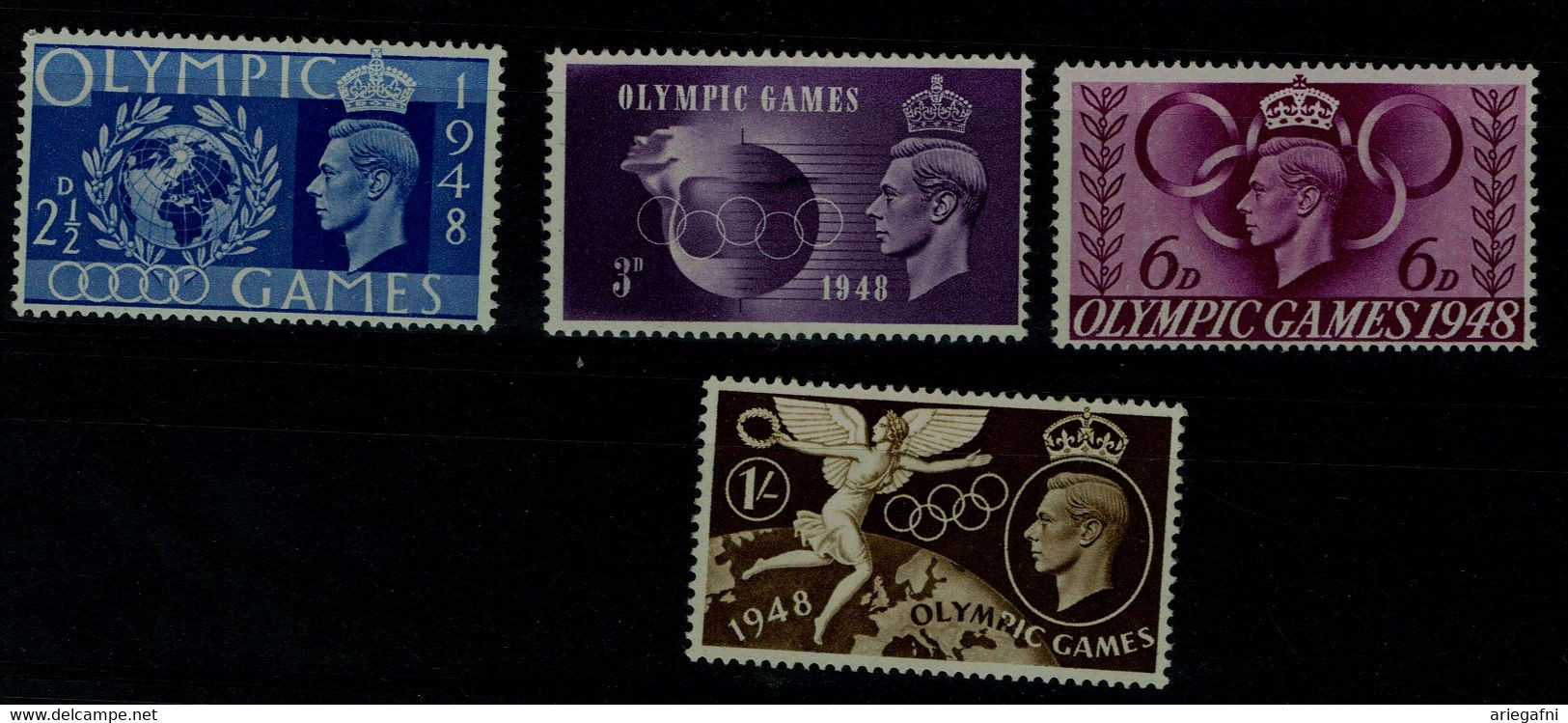 GREAT BRITAIN 1948 SUMMER OLYMPICS GAMES LONDON MI No 237-40 MNH VF!! - Verano 1948: Londres