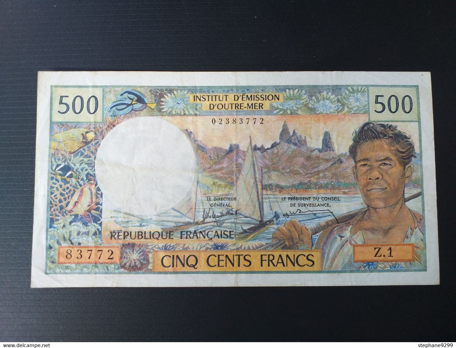 NOUVELLE CALEDONIE 500 FRANCS 1981 - Other & Unclassified