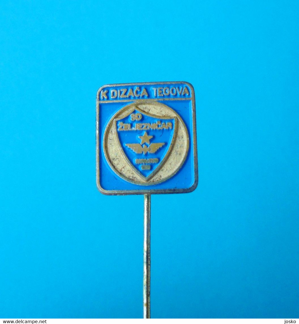 WEIGHTLIFTING CLUB ZELJEZNICAR - Yugoslavia Pin Haltérophilie Gewichtheben Pesistica Halterofilia Levantamento De Pesos - Weightlifting