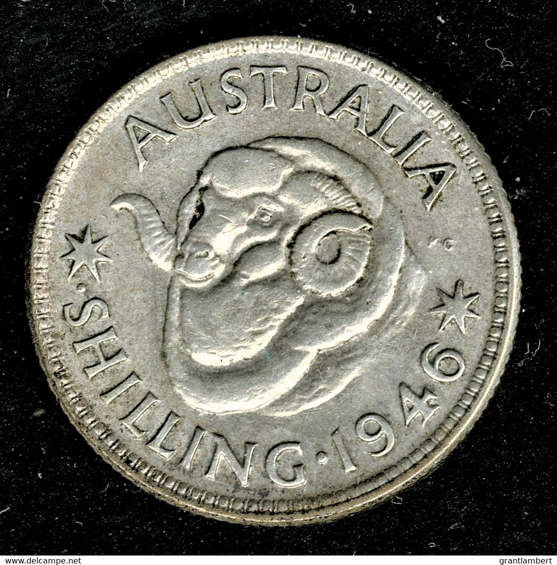 Australia 1946 Shilling Dot S - Shilling