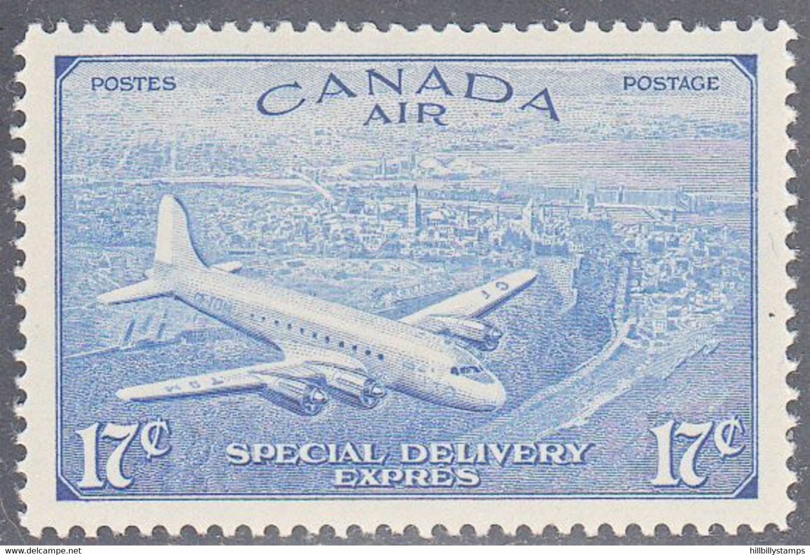 CANADA   SCOTT NO CE3   MNH   YEAR  1946 - Airmail: Special Delivery