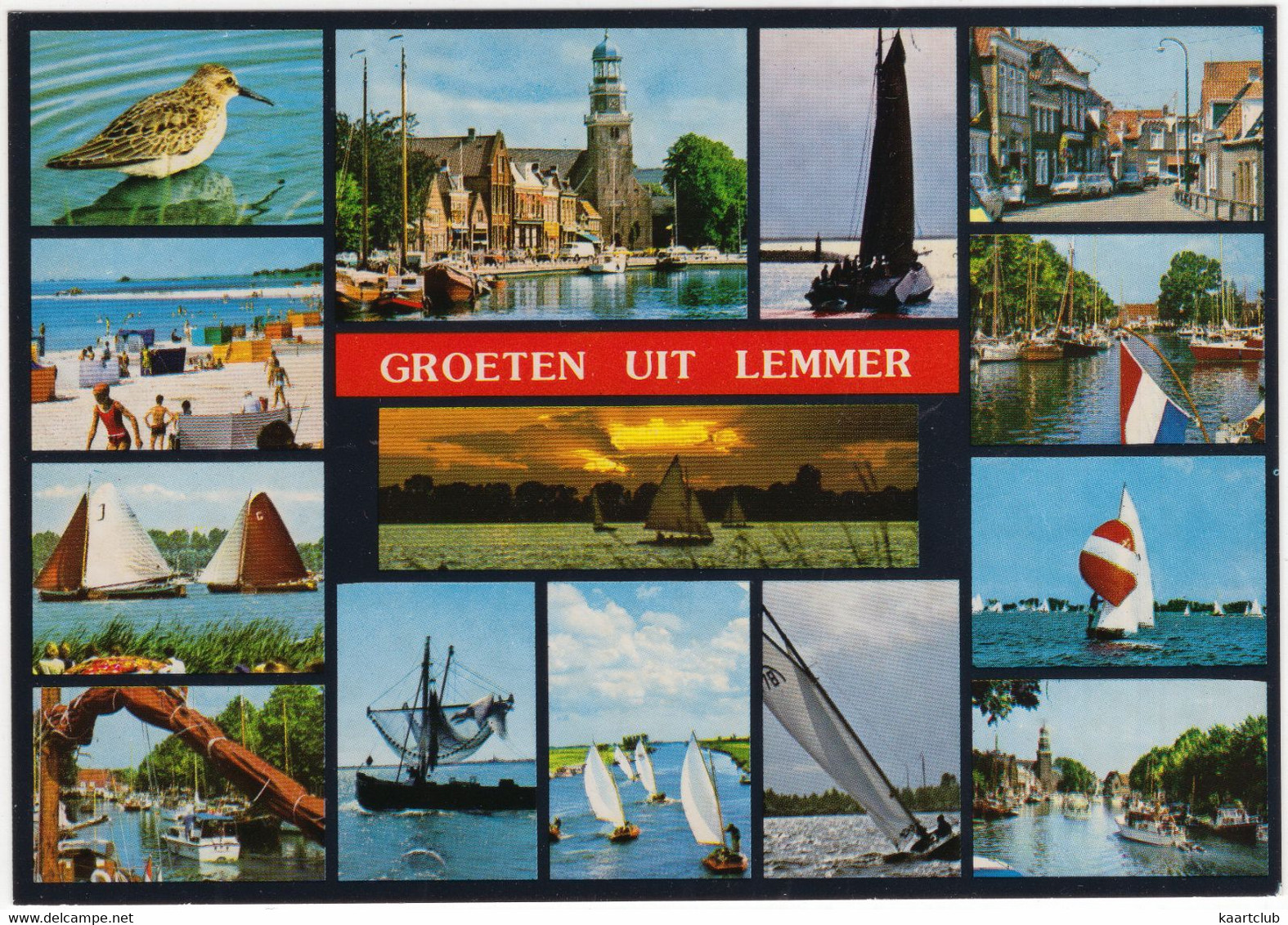 Groeten Uit Lemmer Aan Het IJsselmeer - (Friesland, Holland) - Lemmer