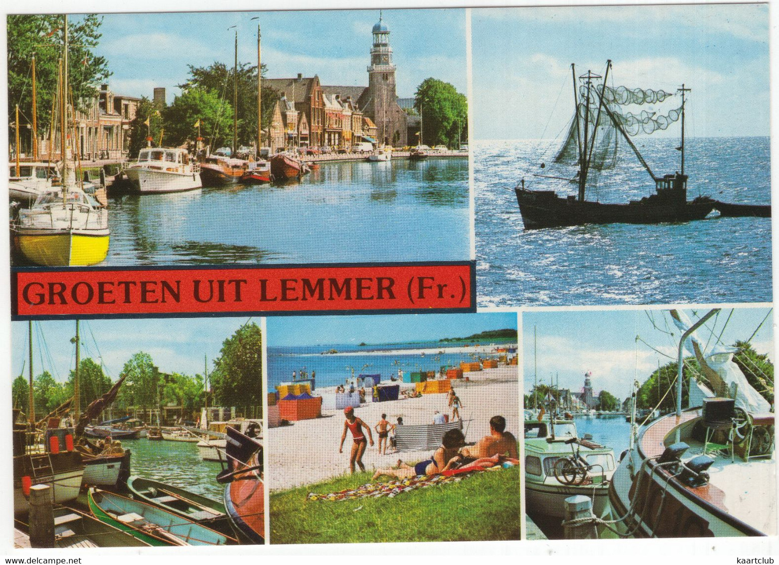 Groeten Uit Lemmer (Fr.)  - (Friesland, Holland) - Lemmer