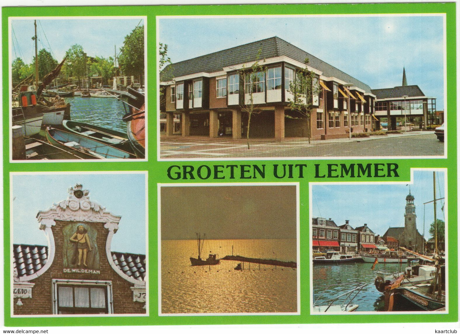 Groeten Uit Lemmer - O.a. 'De Wildeman' - (Friesland, Holland) - Lemmer