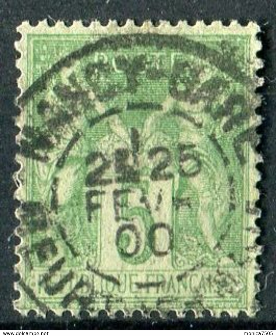 FRANCE ( POSTE TYPE SAGE) : Y&T N° 102  BELLE  OBLITERATION  POUR CE " TYPE  SAGE  " A  ETUDIER .LOS - Other & Unclassified