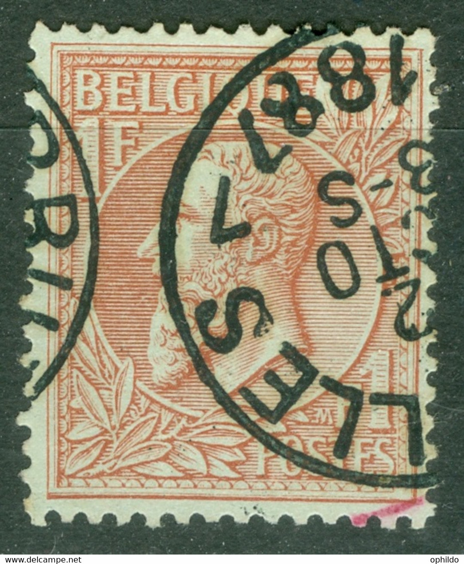 Belgique   51  Ob   B/TB - 1884-1891 Leopold II