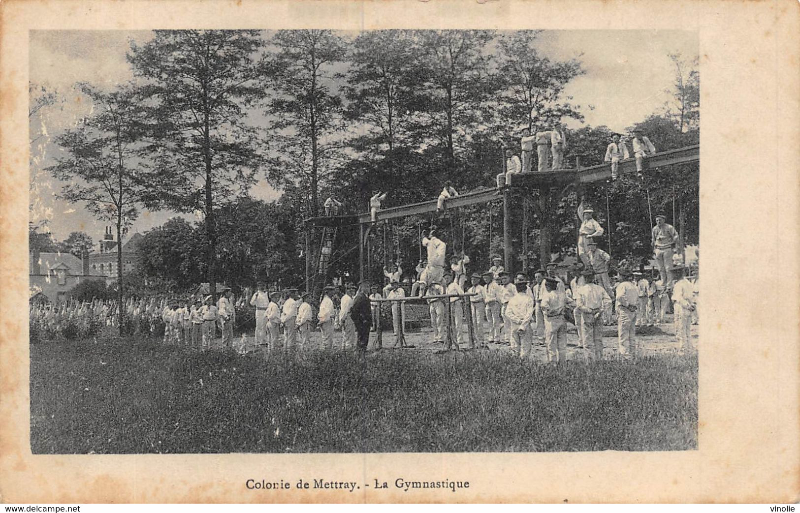 21-7701 : METTRAY. COLONIE. GYMNASTIQUE - Mettray