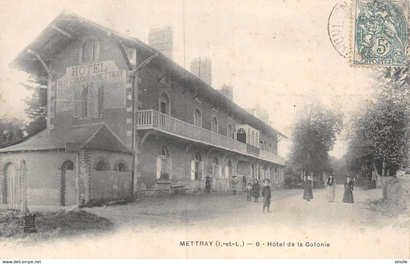 21-7711 : METTRAY. HOTEL DE LA COLONIE - Mettray