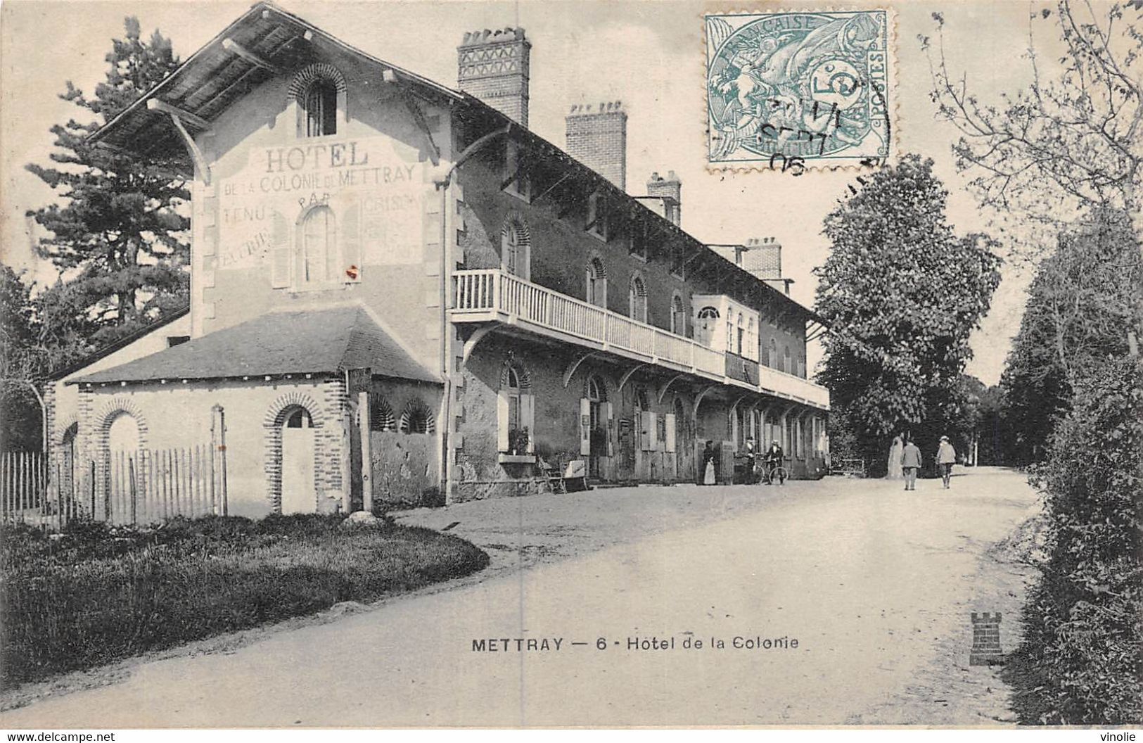 21-7712 : METTRAY. HOTEL DE LA COLONIE - Mettray