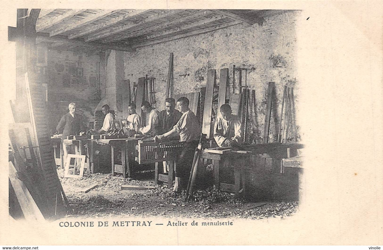 21-7717 : METTRAY. LA COLONIE. ATELIER DE MENUISERIE - Mettray