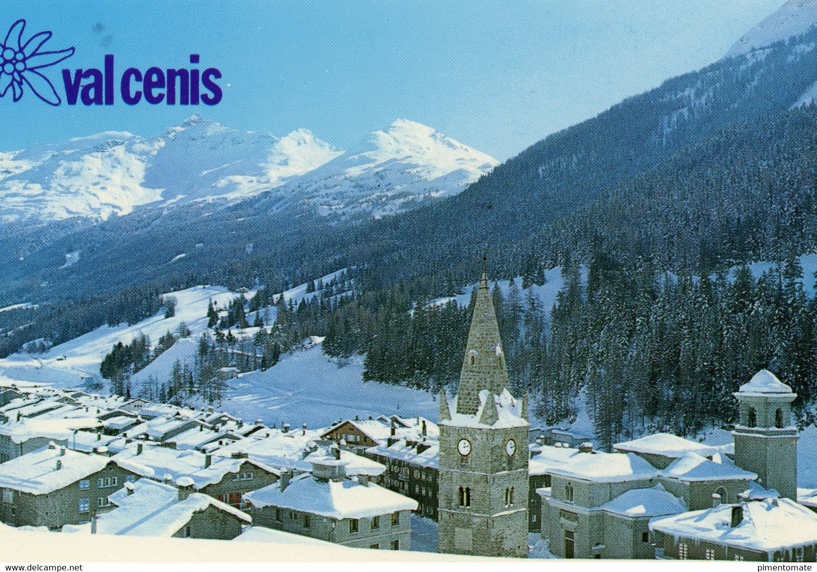 VAL CENIS LANSLEBOURG SOUS LA NEIGE - Val Cenis