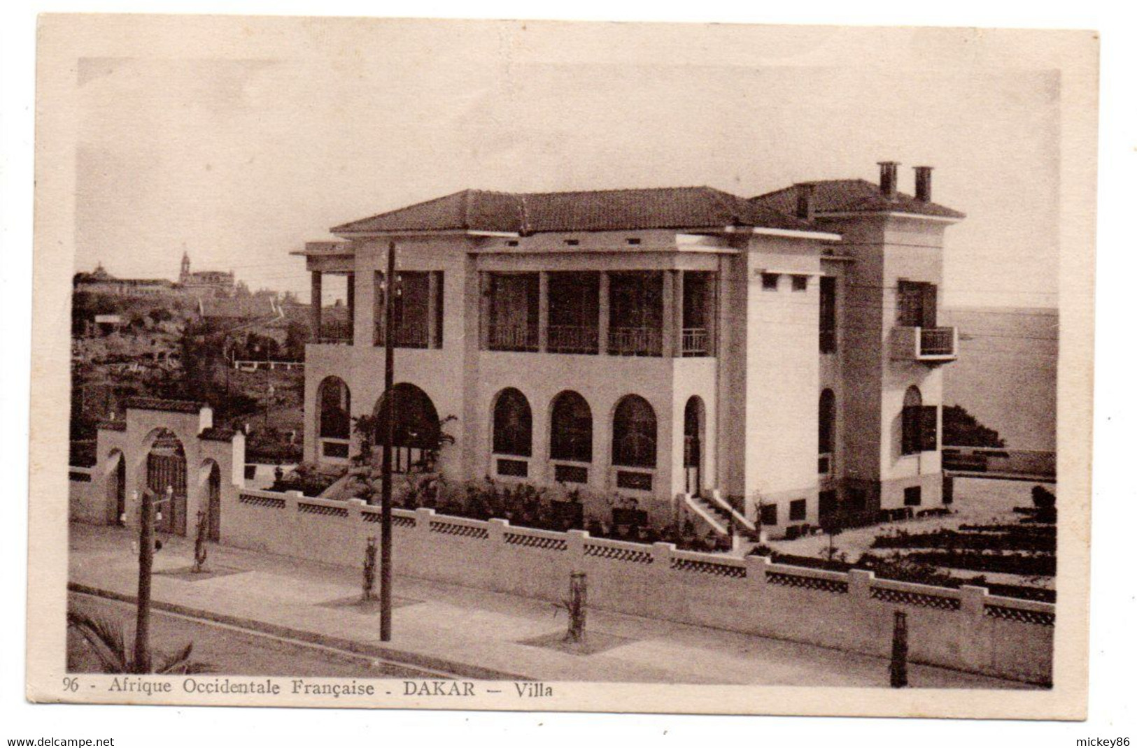 Sénégal--DAKAR--1945-- Villa...................à Saisir - Sénégal