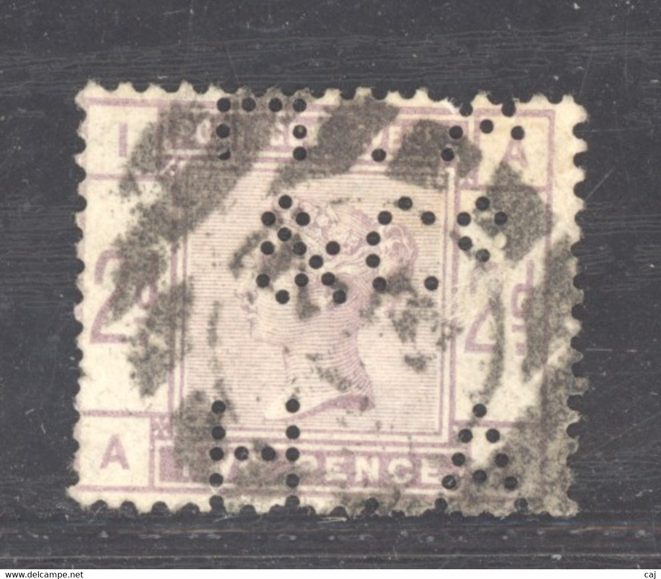 0gb  0200 -  GB  :  Yv  79   (o)  , Perfin   H.A / & C° - Perforés