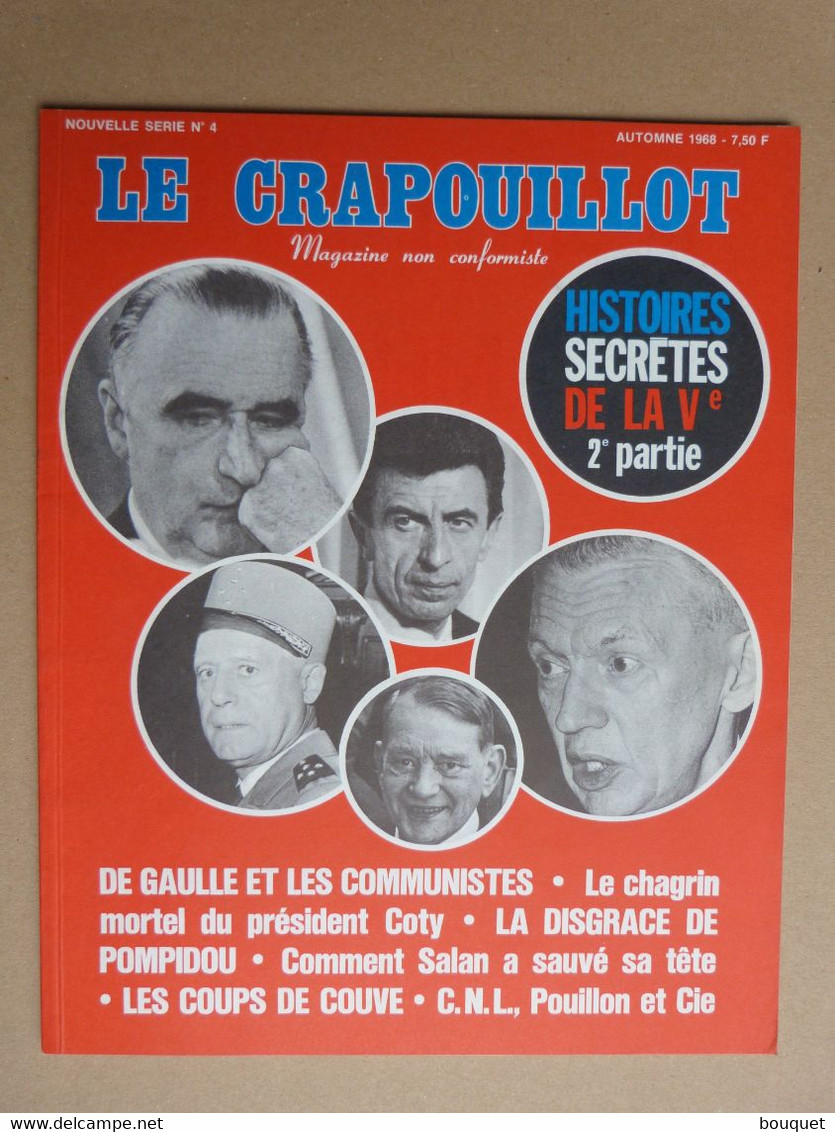 LE CRAPOUILLOT - ENSEMBLE COMPLET OU A CONSTITUER , FRAIS DE PORT COMPRIS , LIRE DESCRIPTION