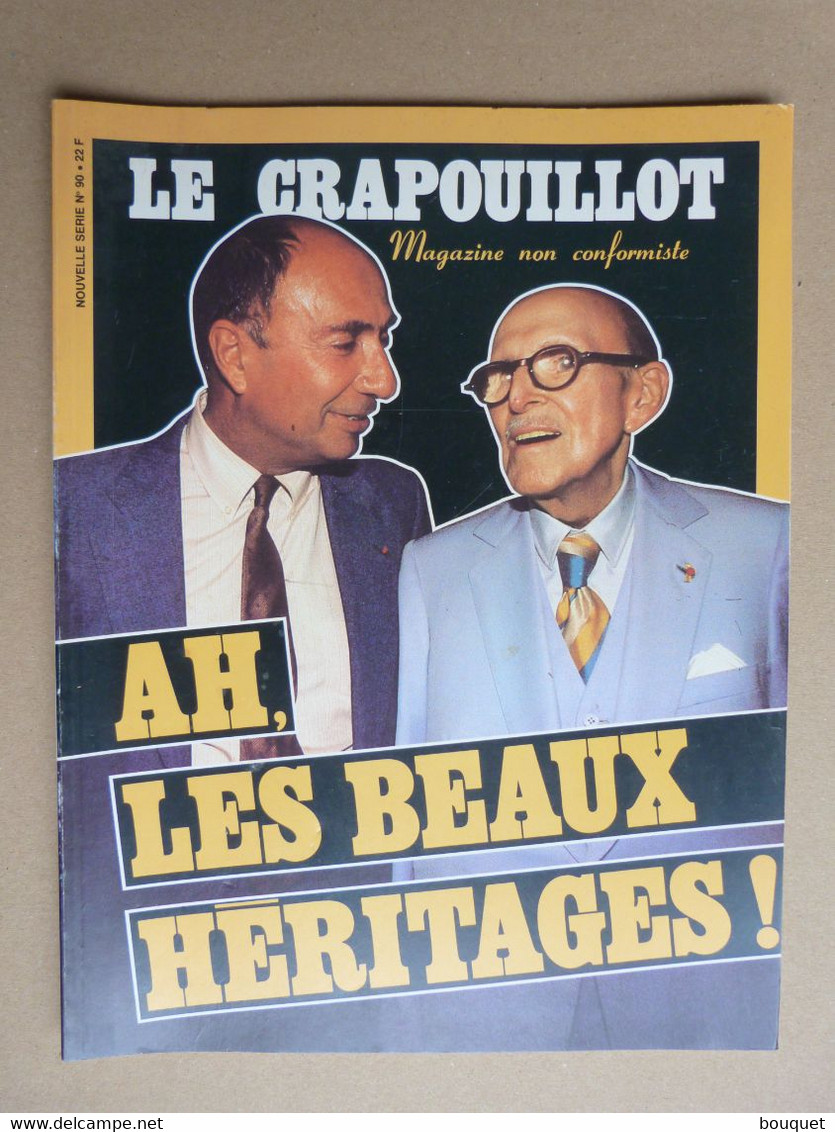 LE CRAPOUILLOT - ENSEMBLE COMPLET OU A CONSTITUER , FRAIS DE PORT COMPRIS , LIRE DESCRIPTION