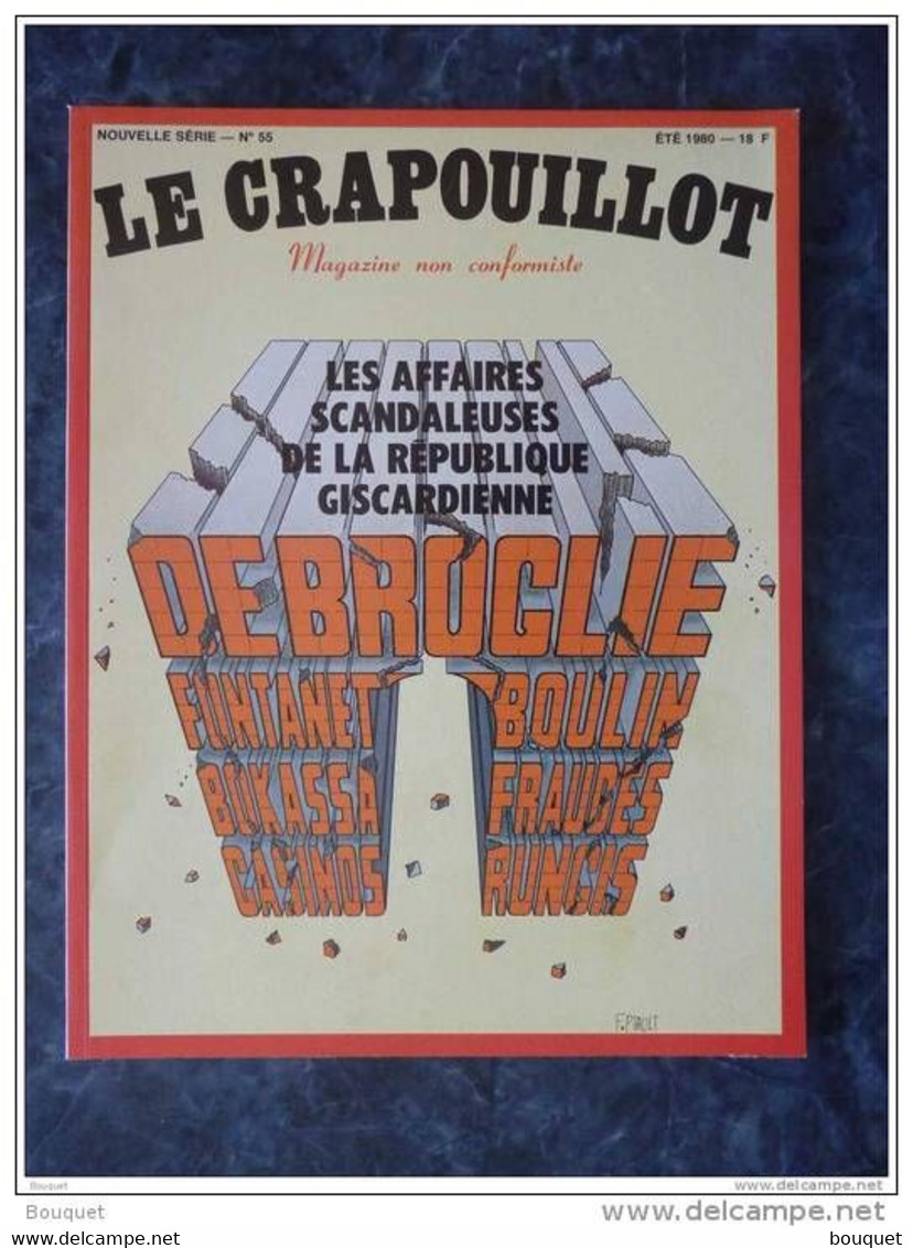 LE CRAPOUILLOT - ENSEMBLE COMPLET OU A CONSTITUER , FRAIS DE PORT COMPRIS , LIRE DESCRIPTION