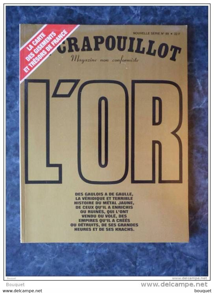 LE CRAPOUILLOT - ENSEMBLE COMPLET OU A CONSTITUER , FRAIS DE PORT COMPRIS , LIRE DESCRIPTION