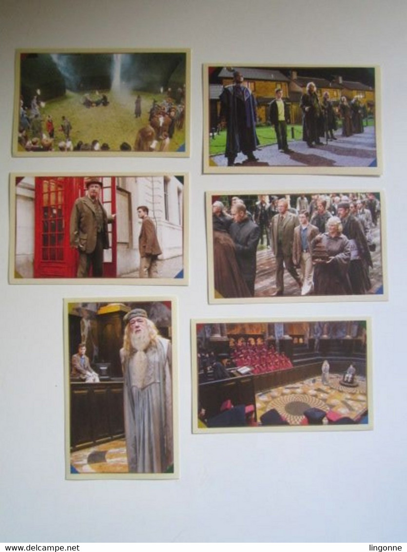 HARRY POTTER La Magie Des Films 2019 - Lot De 6 Stickers Panini Carte 122-121-119-107-120-115 - Harry Potter