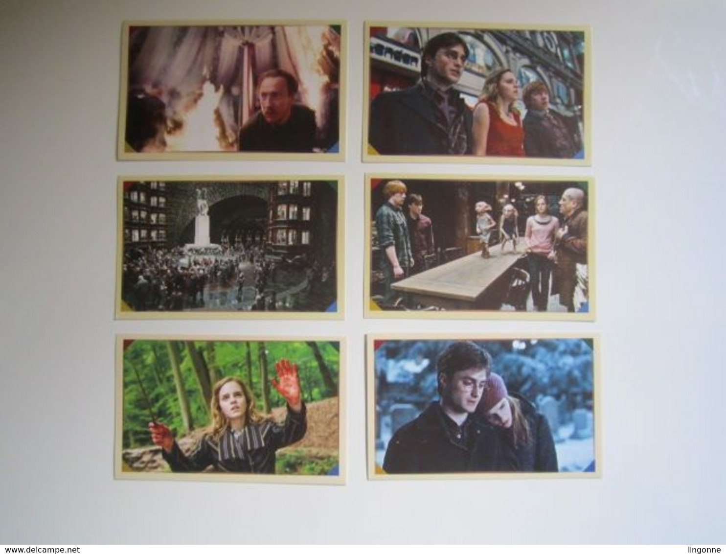 HARRY POTTER La Magie Des Films 2019 - Lot De 6 Stickers Panini Carte 186-177-180-176-181-184 - Harry Potter