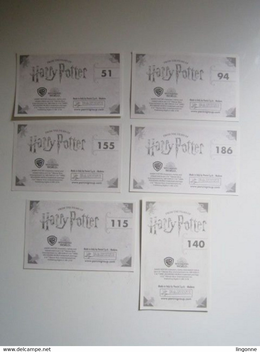 HARRY POTTER La Magie Des Films 2019 - Lot De 6 Stickers Panini Carte 51-140-115-186-94-155 - Harry Potter