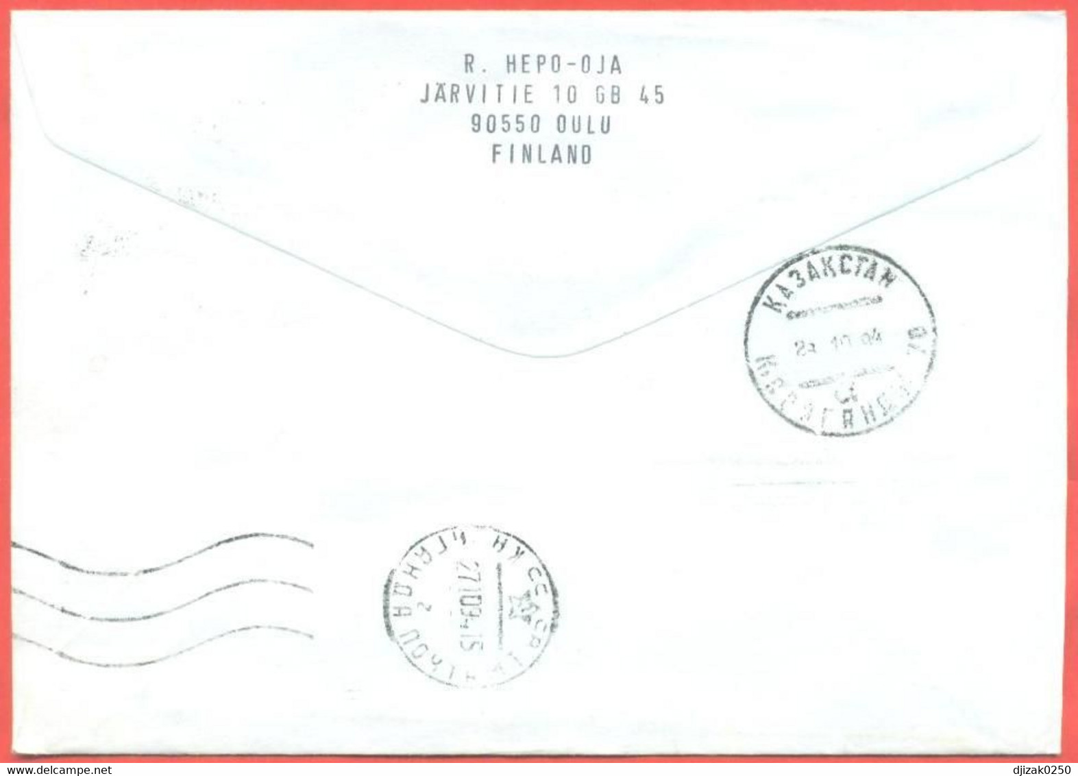 Finland 1994.  United Nations.Envelope Passed The Mail. Airmail. - Brieven En Documenten