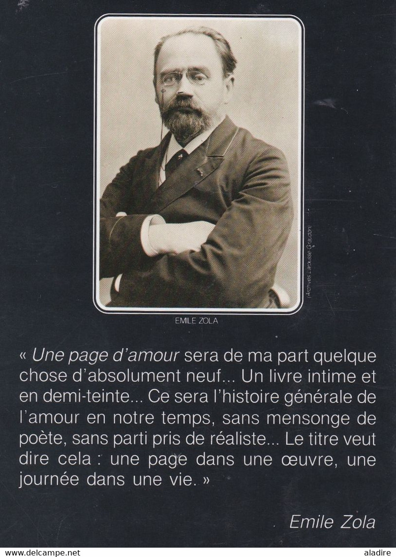 EMILE ZOLA - UNE PAGE D'AMOUR - Roman - 462 Pages - Relié - Adventure